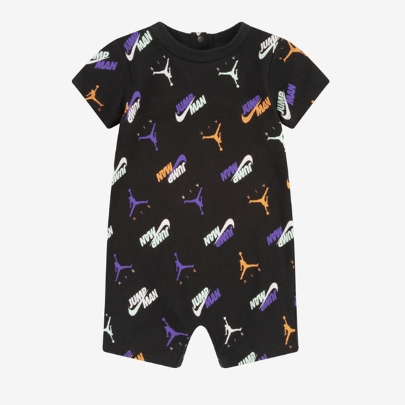Jordan Other - Jordan- Baby Boy  Romper 3M Black
